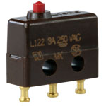 Honeywell Basic Switch; Pin Plunger; SPDT; 3A; 250VAC; Silver Contacts